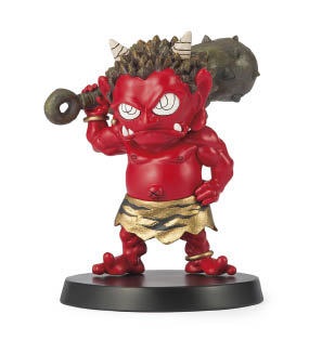 Red ogre from MOMOTARO ONI figure 赤鬼「MOMOTARO ONI figure」より